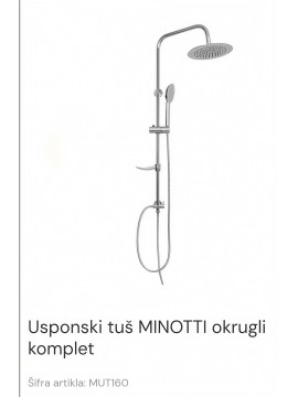 usponski tuš mut160